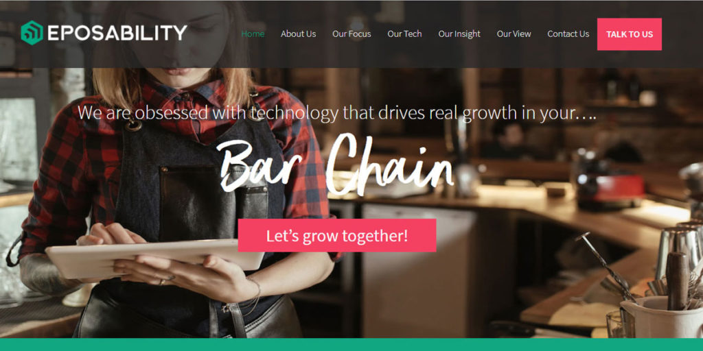 copywriting for B2B tech website